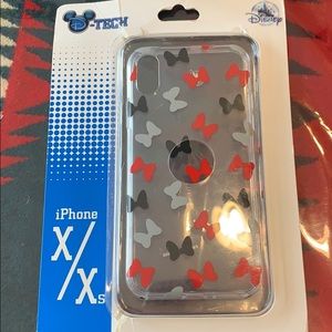 iphone X/Xs case. Disney Minnie Mouse phone case.